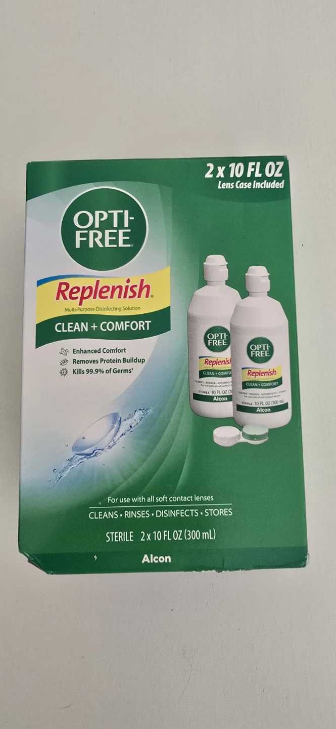 Opti-Free Replenish Multi-Purpose Disinfecting Solution Twin