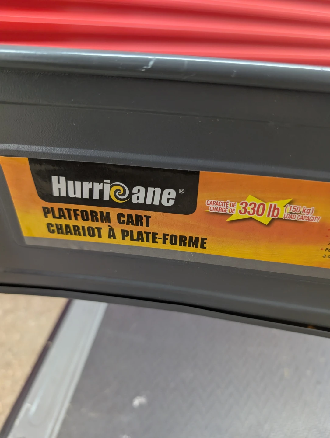 Hurricane Platform Cart - 330 lb Capacity
