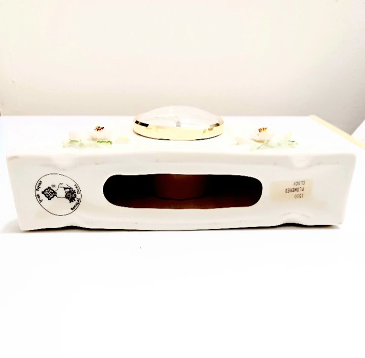 Unique German Hand Painted Dongal Ireland Parian China Clock - photo 5