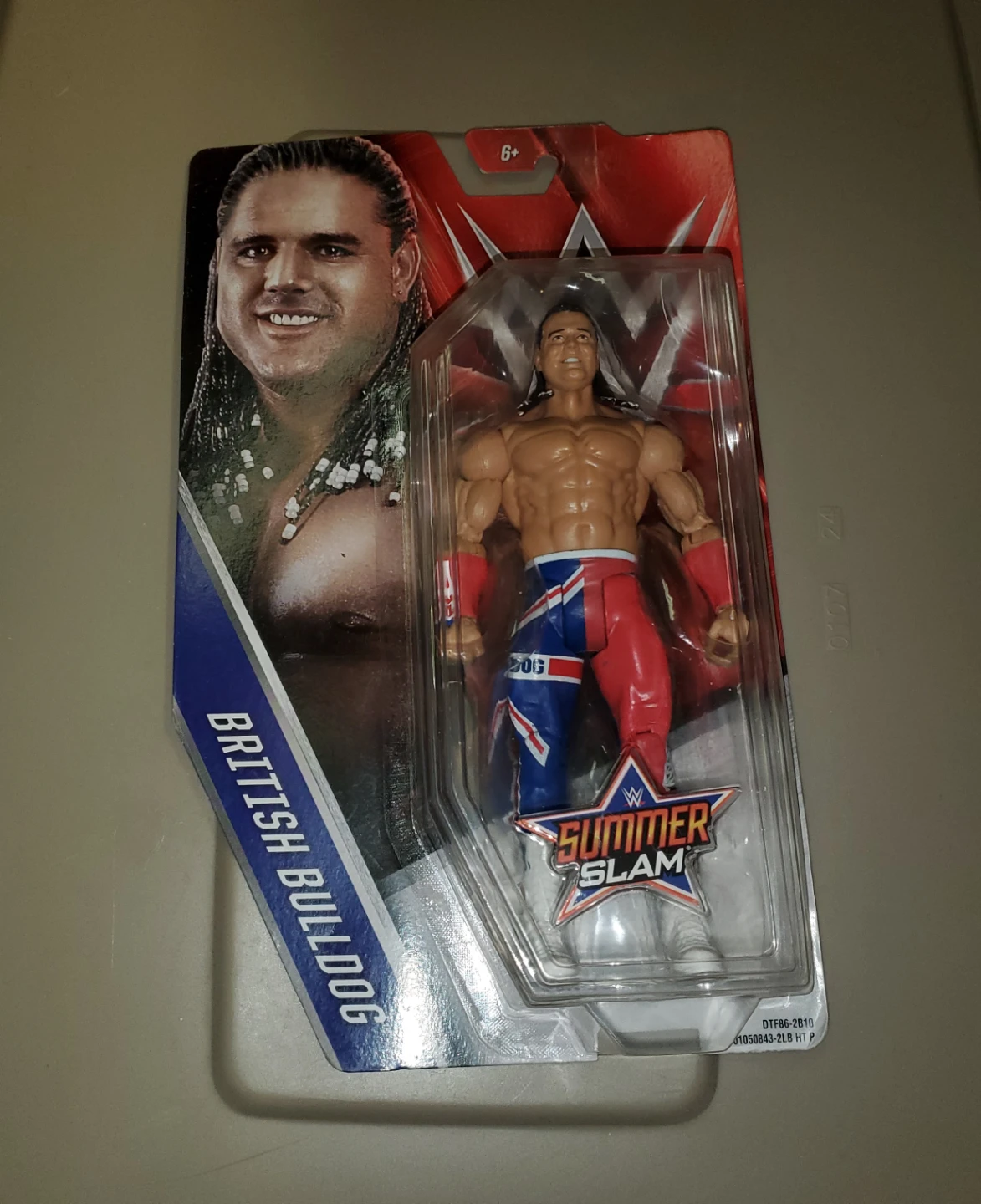 WWE SummerSlam British Bulldog Action Figure