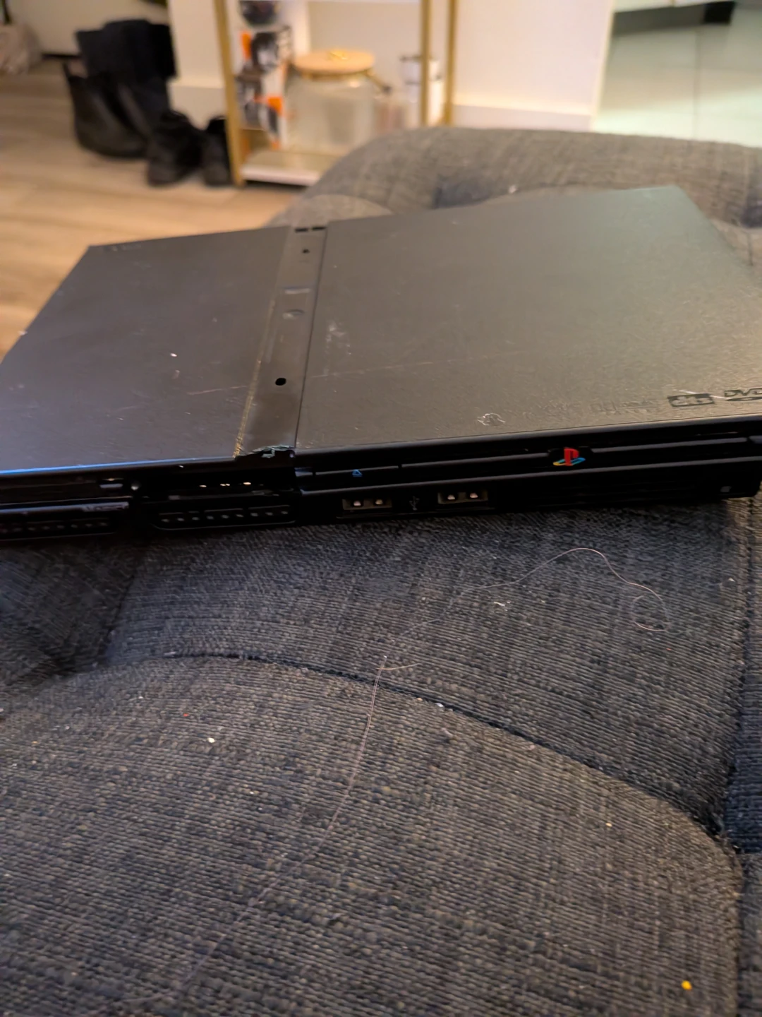 Sony PlayStation 2 Slim Console (Broken) (Parts Only) - photo 3