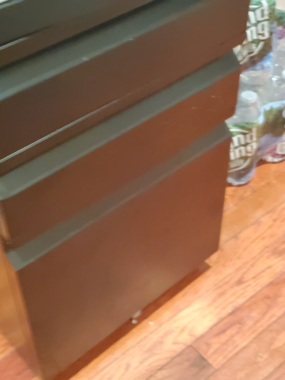 Brown 3-Drawer Chest