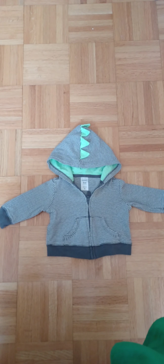 New 3 month & 3-6 month hoodie