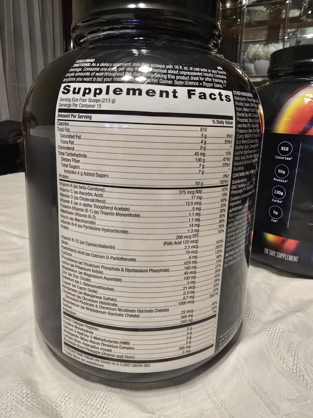 BEYOND RAW Dynamic Gainer High-Tech Mass Gainer - photo 2
