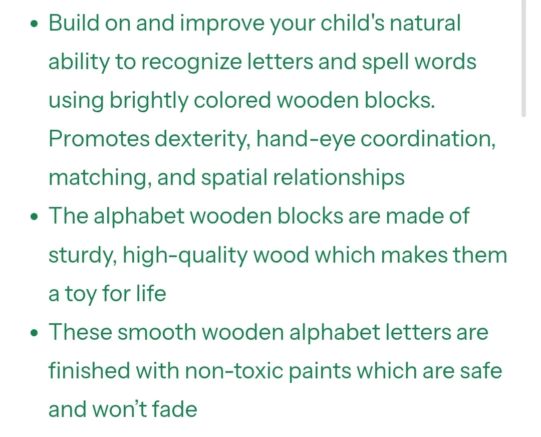 Hape Wooden Uppercase Alphabet Block Puzzle - photo 3
