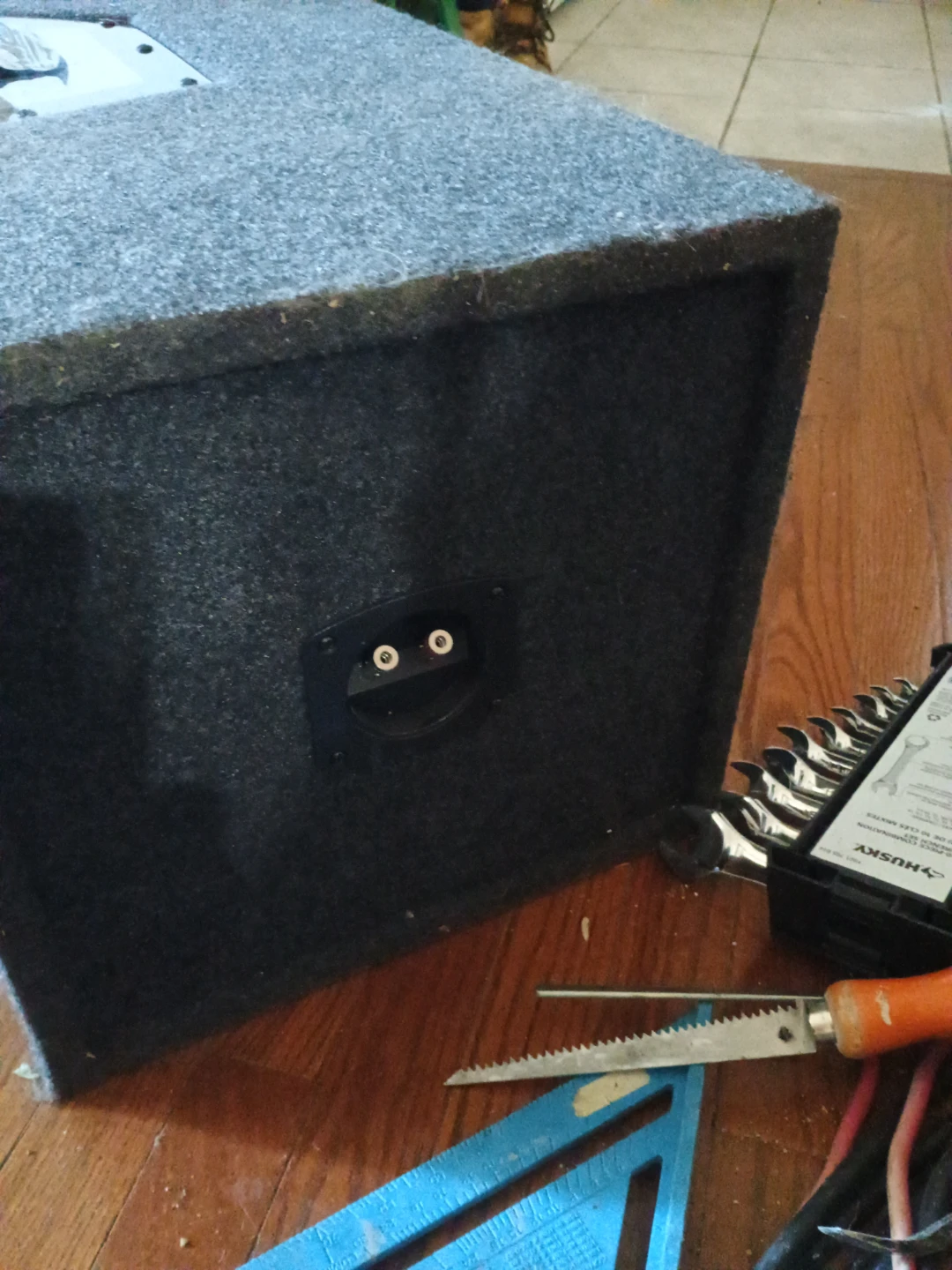 Super Blue Dual Subwoofer Box - photo 2