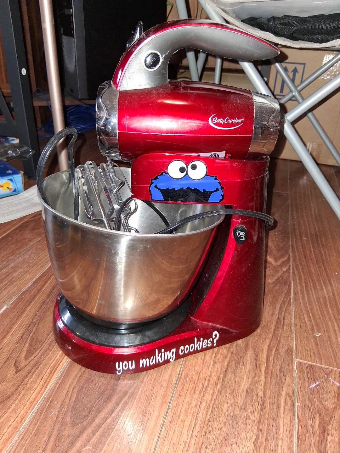 Betty Crocker Stand Mixer with Hand Mixer Attachment