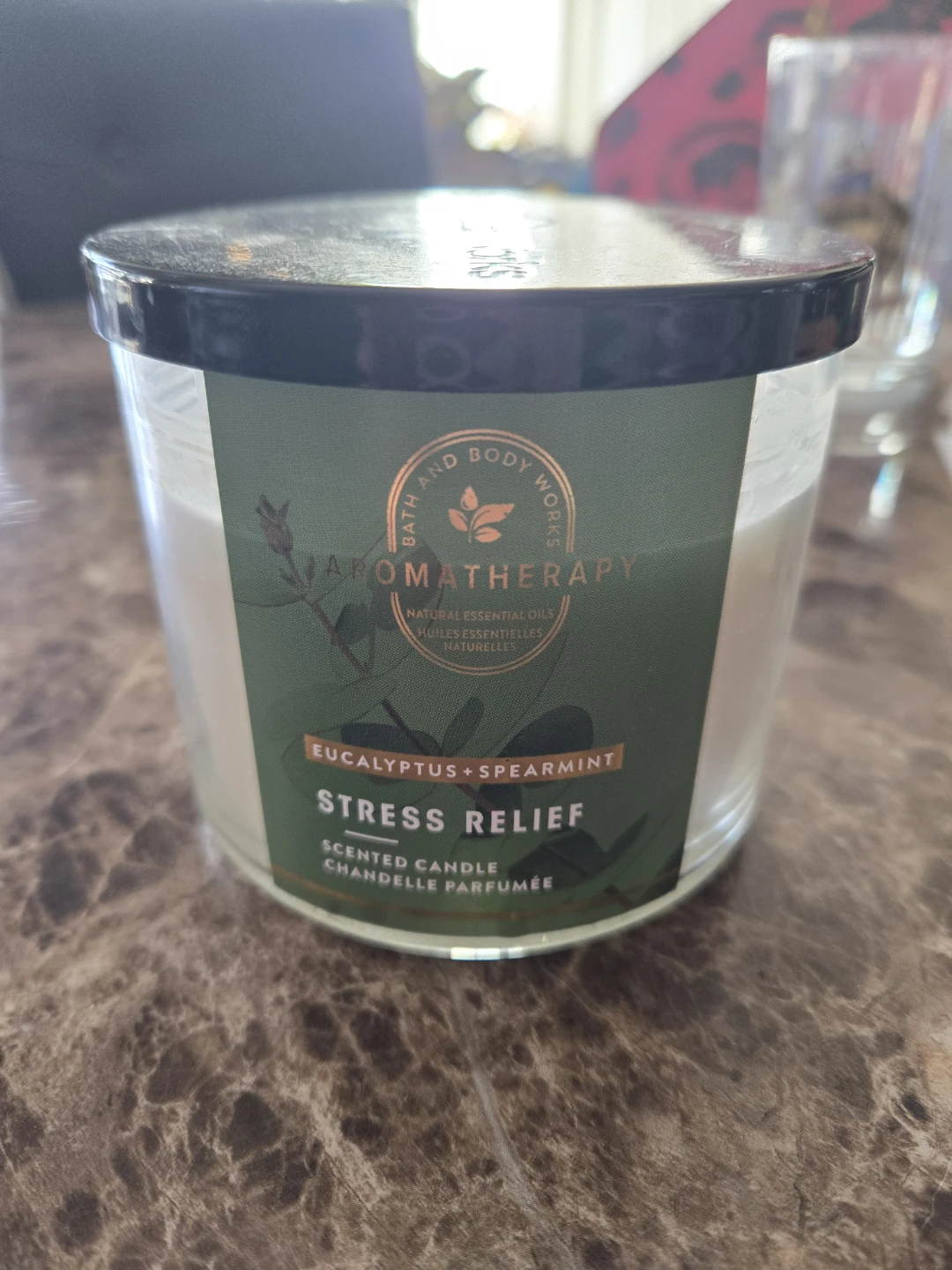 Bath & Body Works Aromatherapy Stress Relief Candle