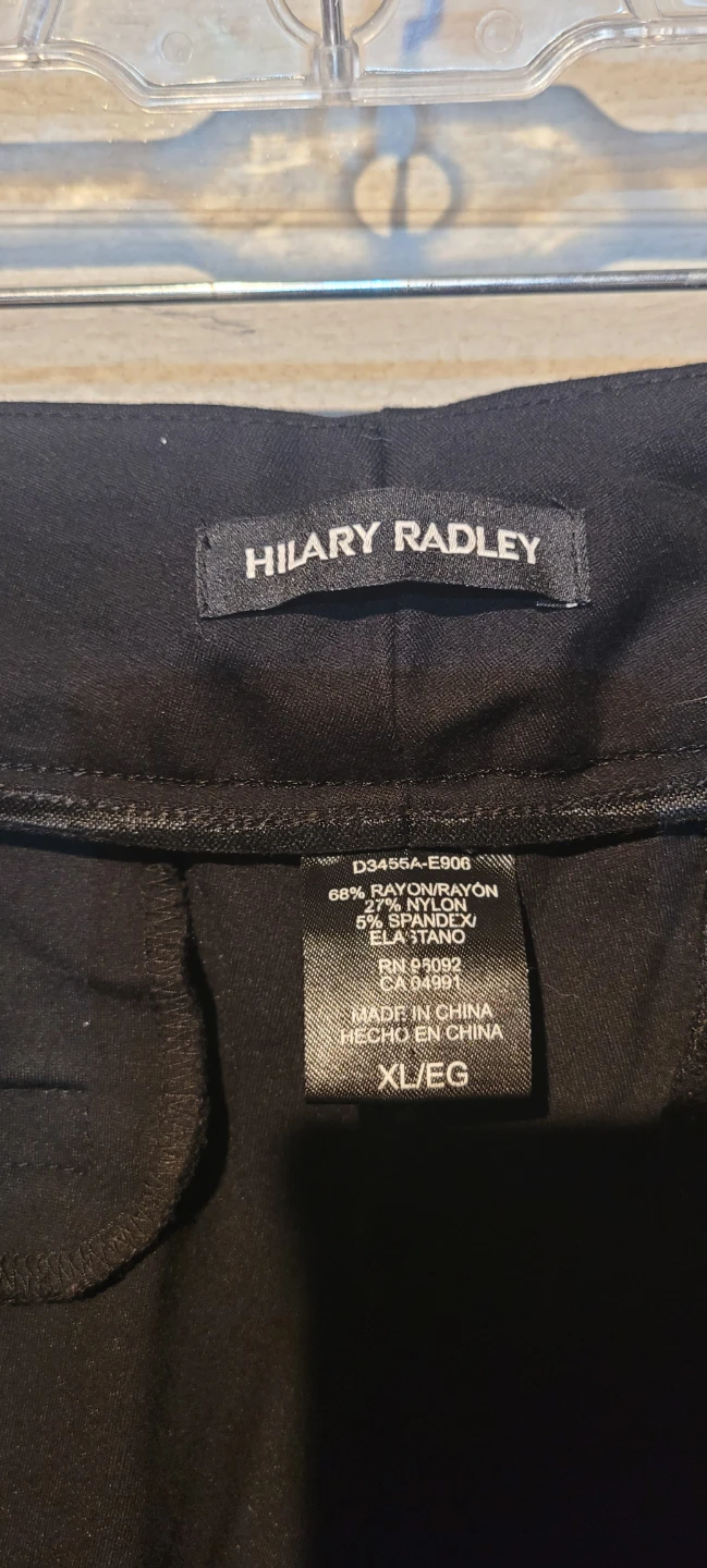 Hilary Radley Black Pants XL/EG - photo 4