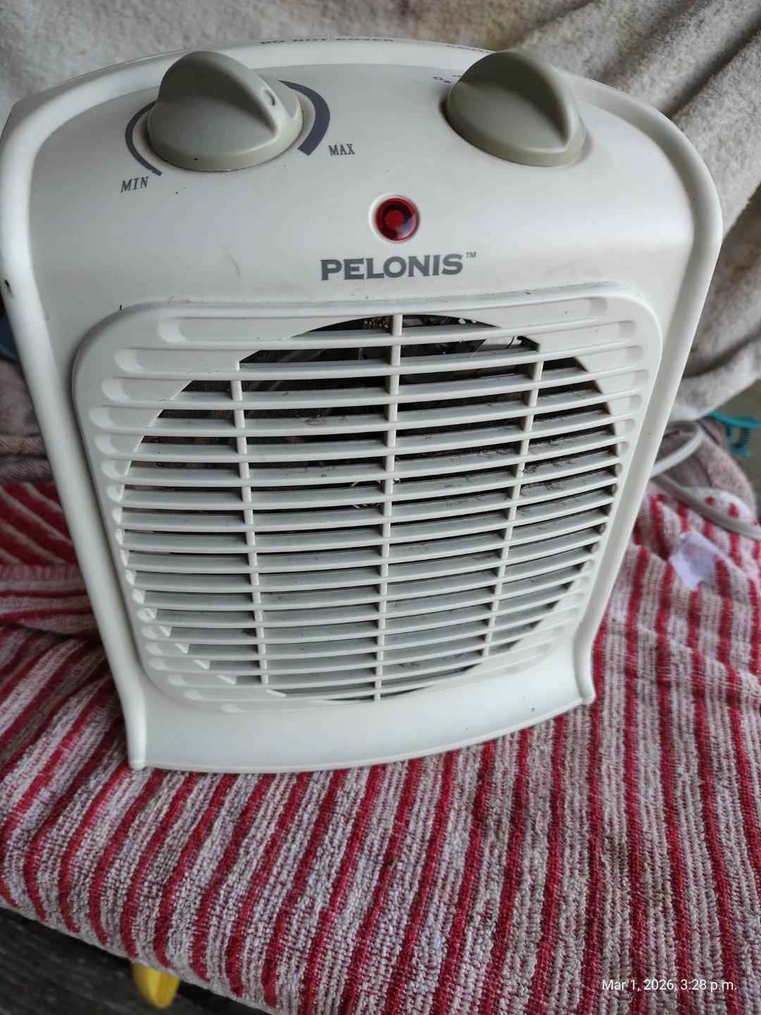1500W Space Heater with Thermostat