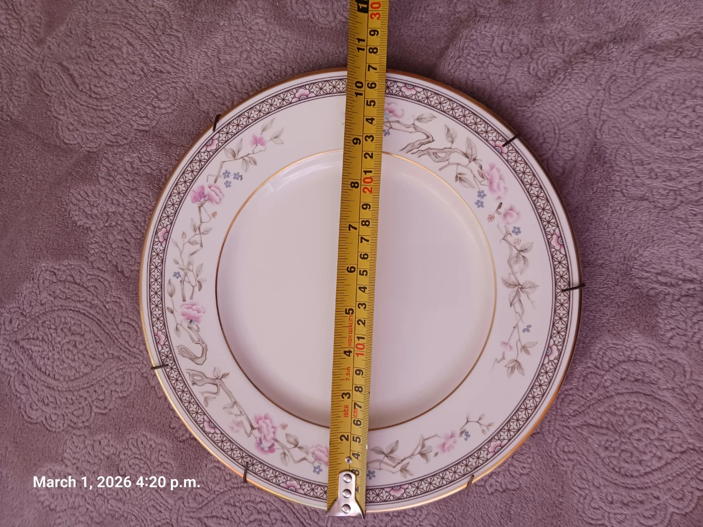 Minton Marquessa Fine Bone China Plate