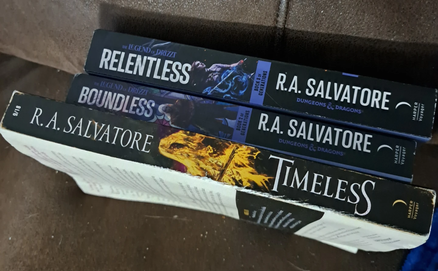 R.A. Salvatore Drizzt Novels - Timeless, Boundless, Relentless - photo 2