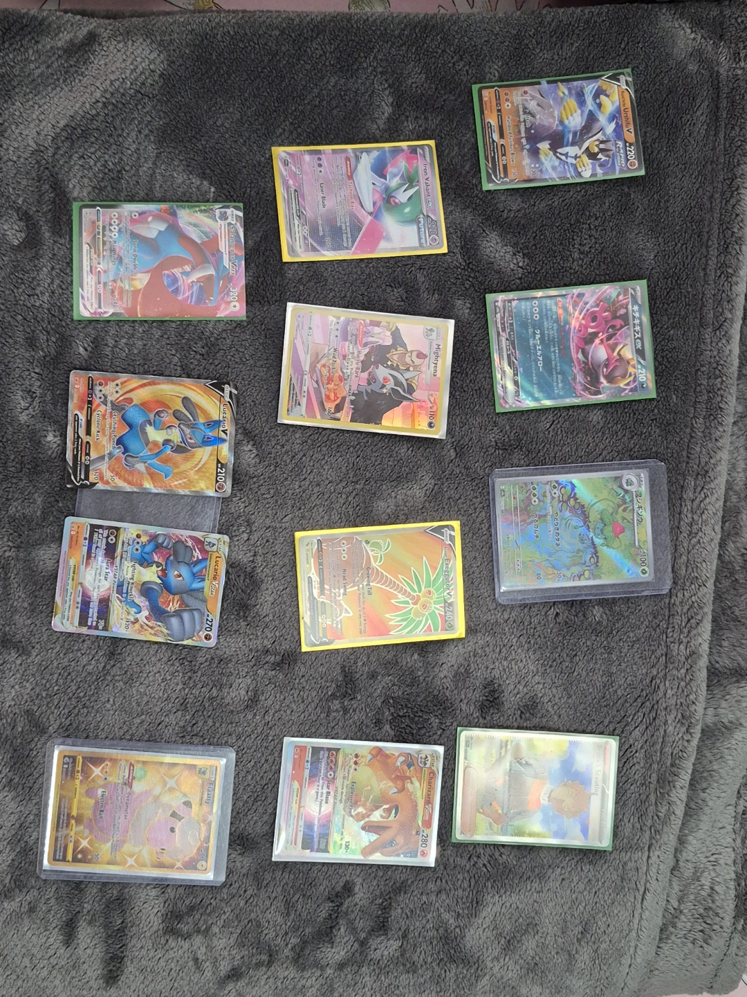 Collection of Pokémon Trading Cards