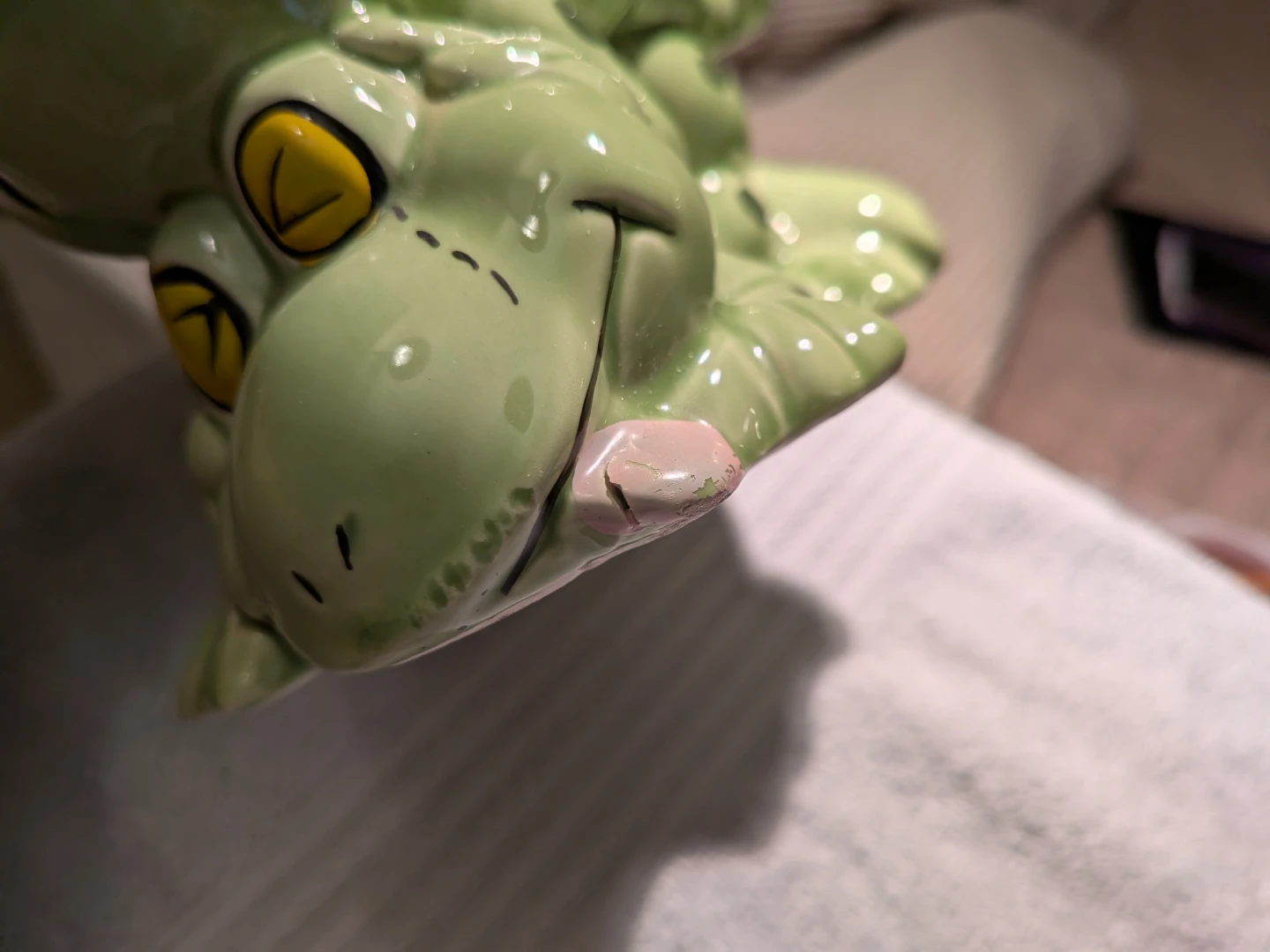 Stacking Frog Ceramic Piggy Bank - photo 5