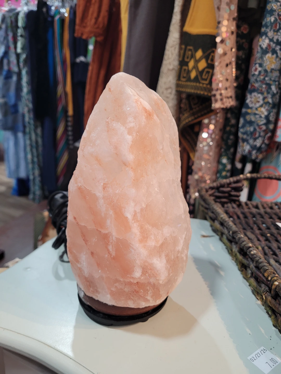 Himalayan Salt Lamp set of two