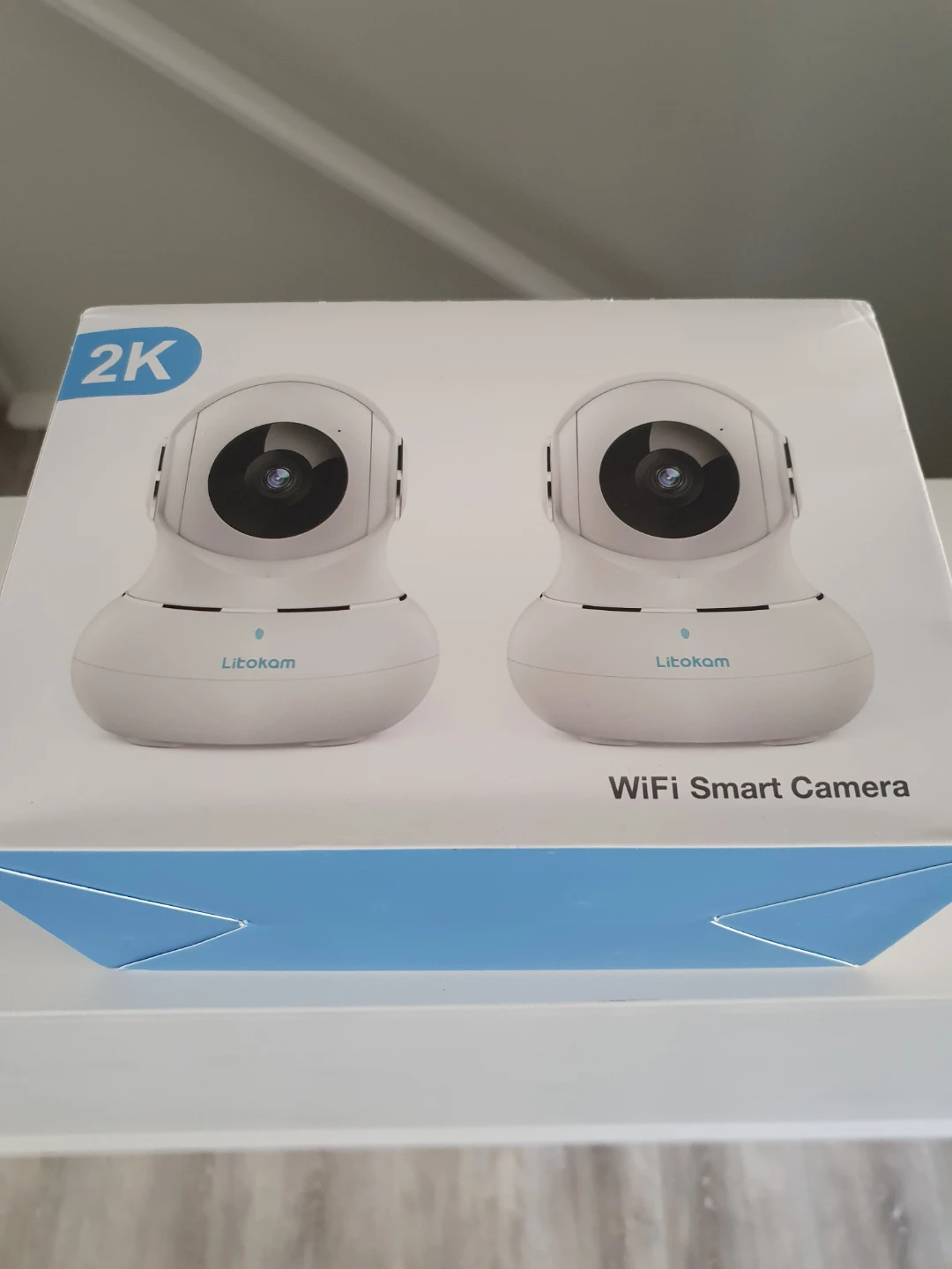 Litokam 2K WiFi Smart Cameras (2-Pack)
