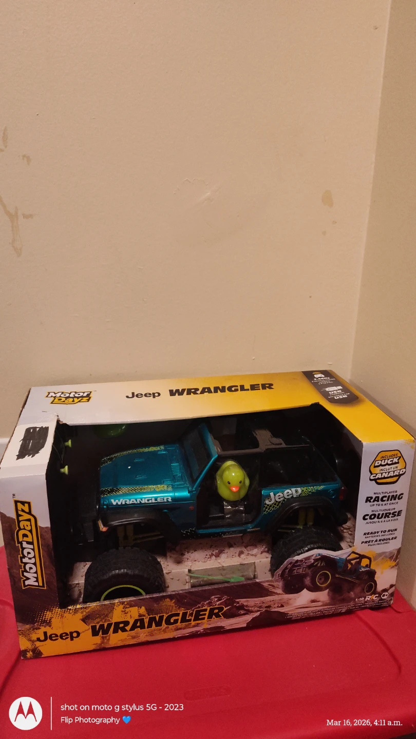 Motor Dayz Jeep Wrangler Remote Control Truck