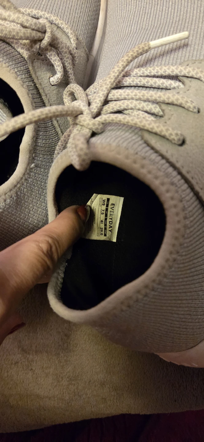 Vessi Grey Knit Running Shoes - photo 4