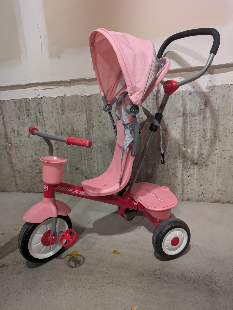 Radio Flyer Pink Stroll 'N Trike - photo 2
