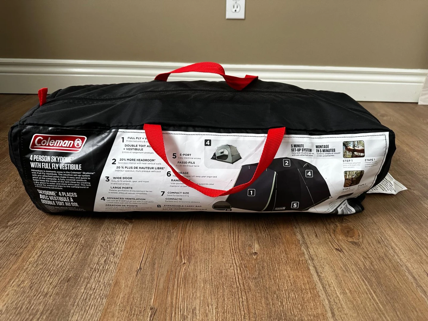 Coleman 4 Person Skydome Tent with Full Fly Sky Vestibule - photo 2