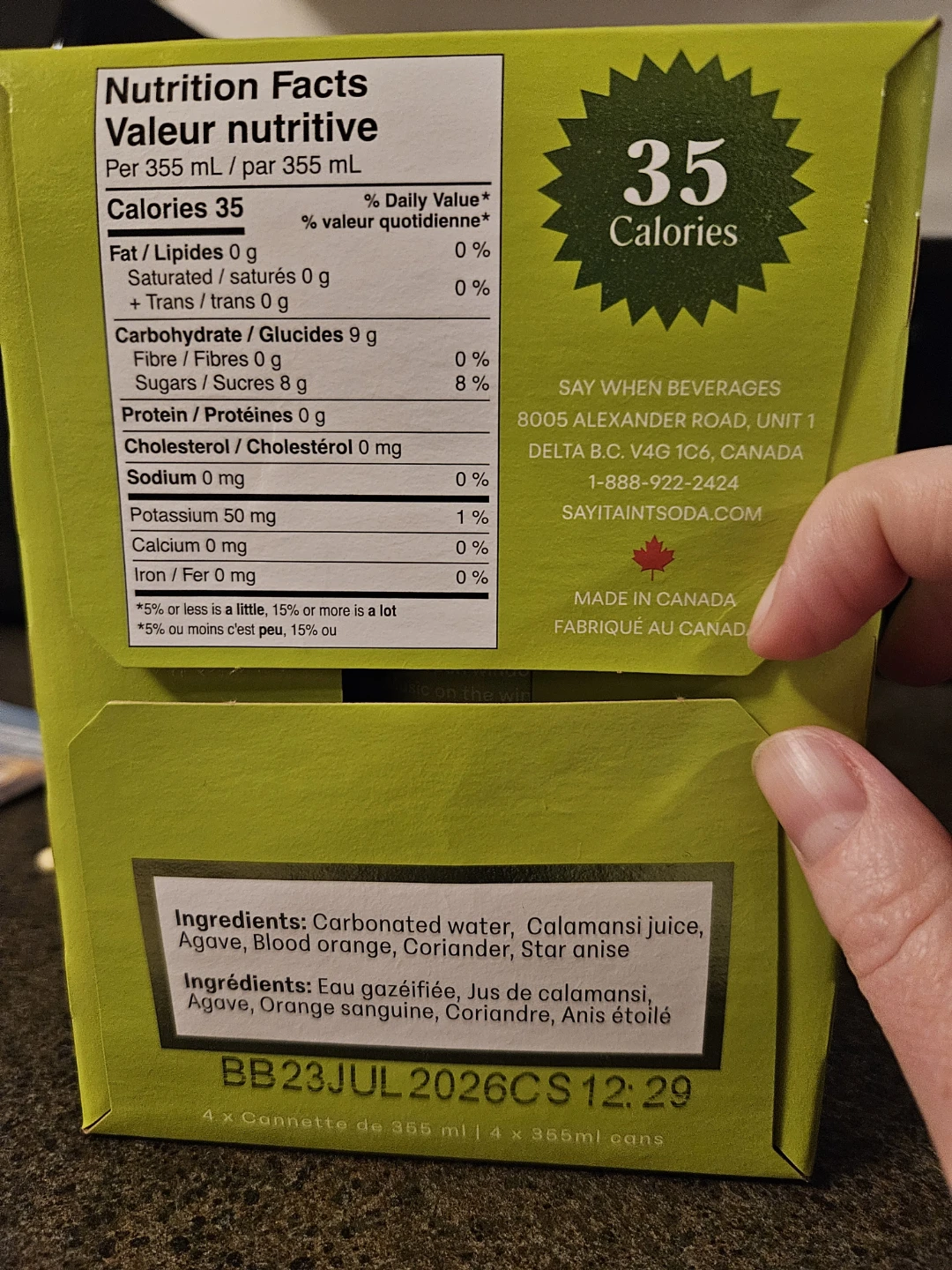 Say It Ain't Soda - Citrus Symphony (4 x 355ml) - photo 4