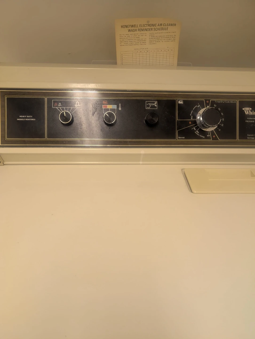 Whirlpool Permanent Press Dryer - photo 5