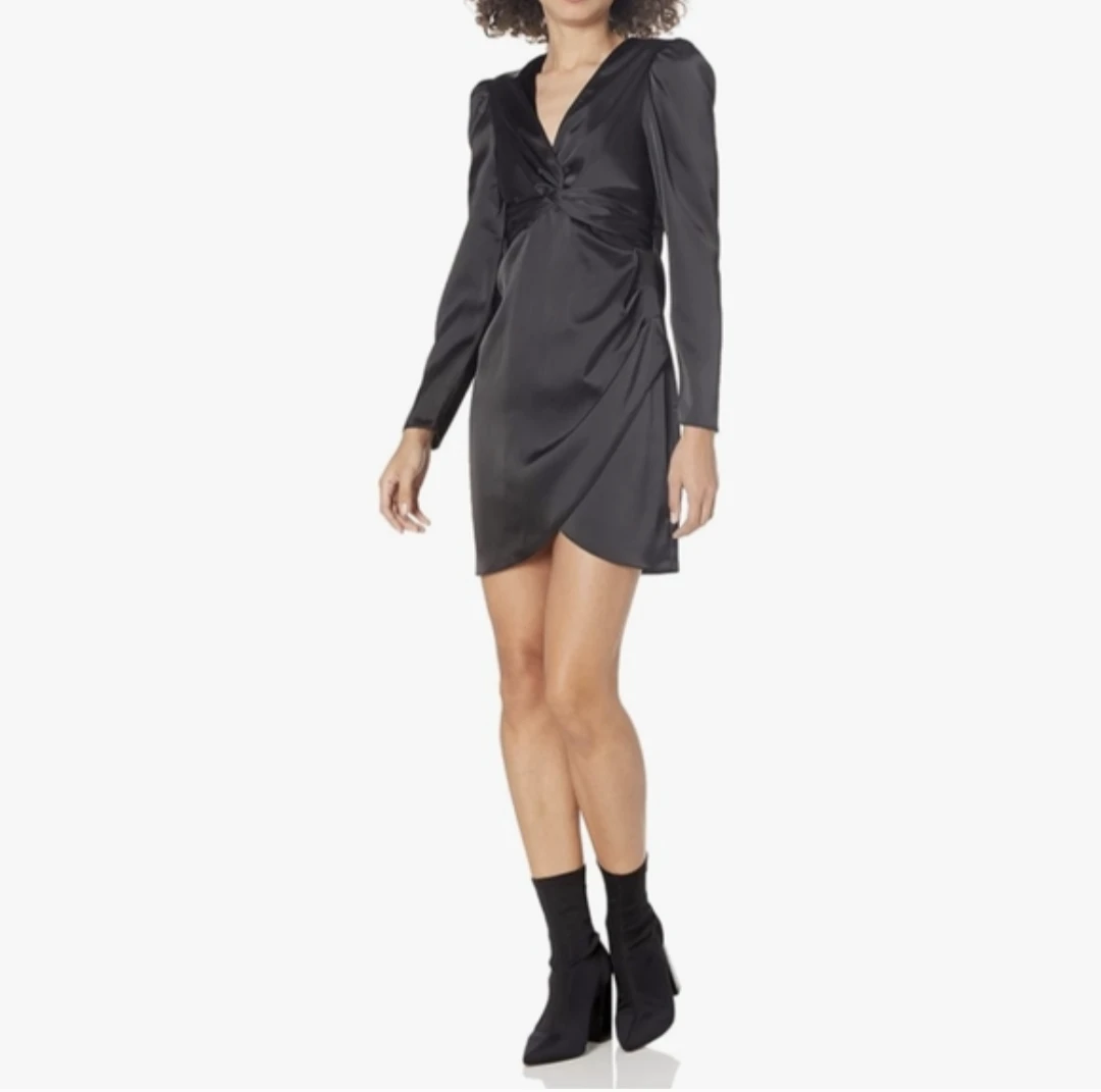 KENDALL + KYLIE | twist tie waist dress