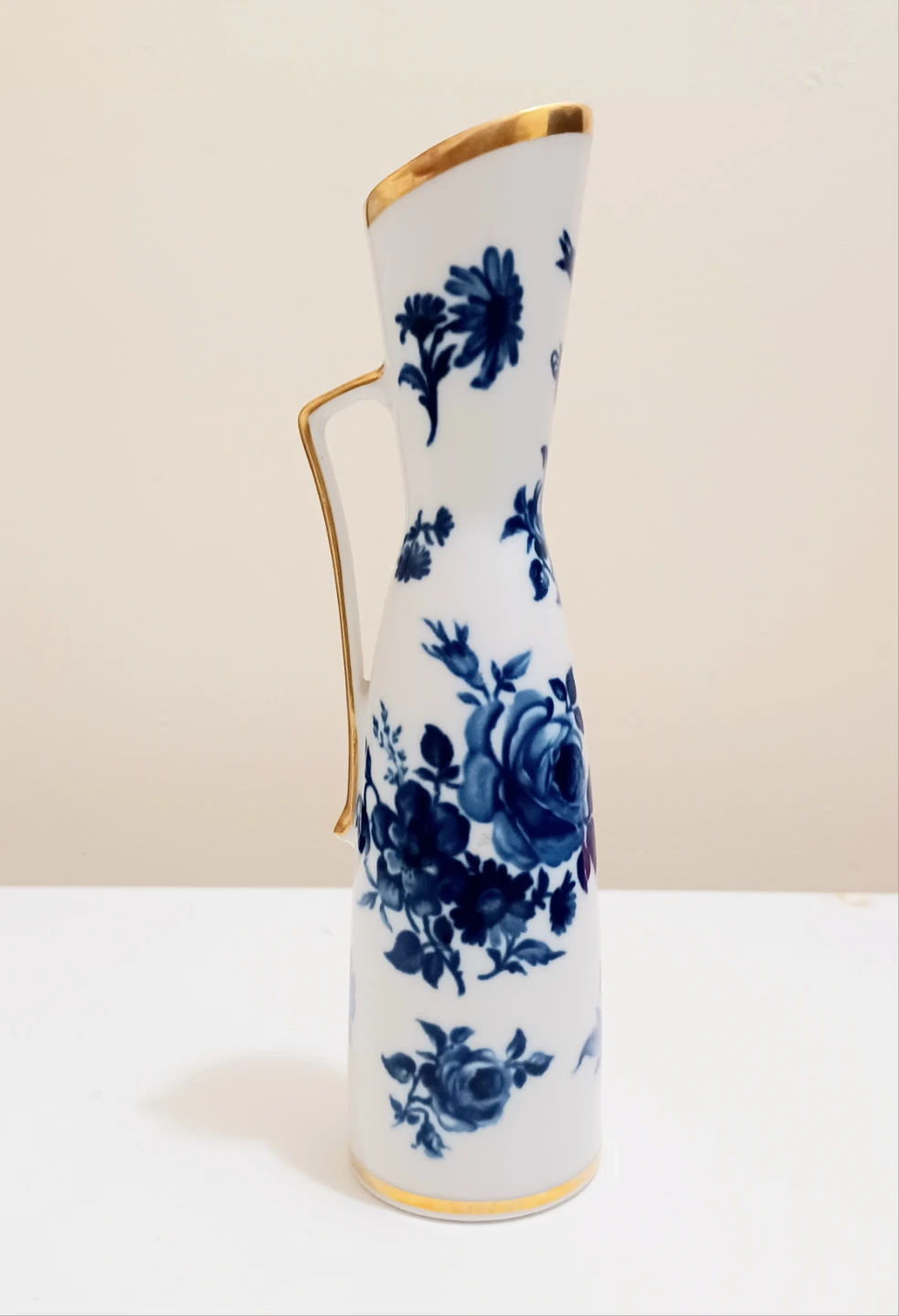Vtg Handmade Bavaria Waldershof Vase