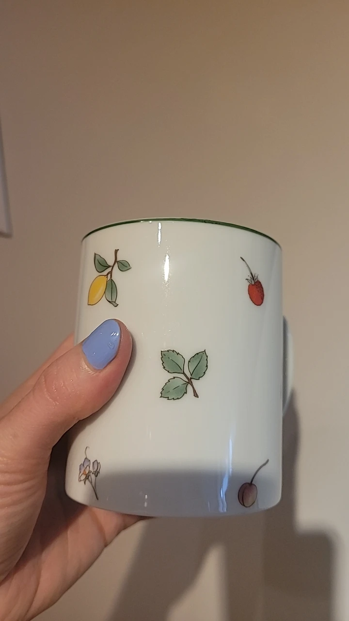 Shafford Ambrosia Fruit Pattern Mug 🧡 - photo 2