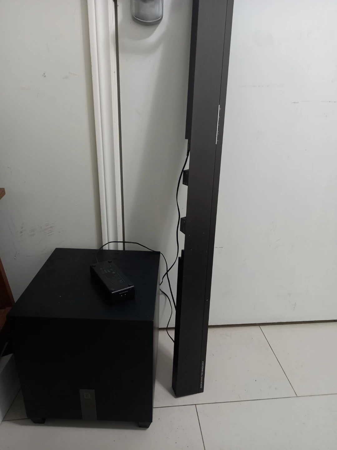 Definitive Technology Sound Bar and Subwoofer System