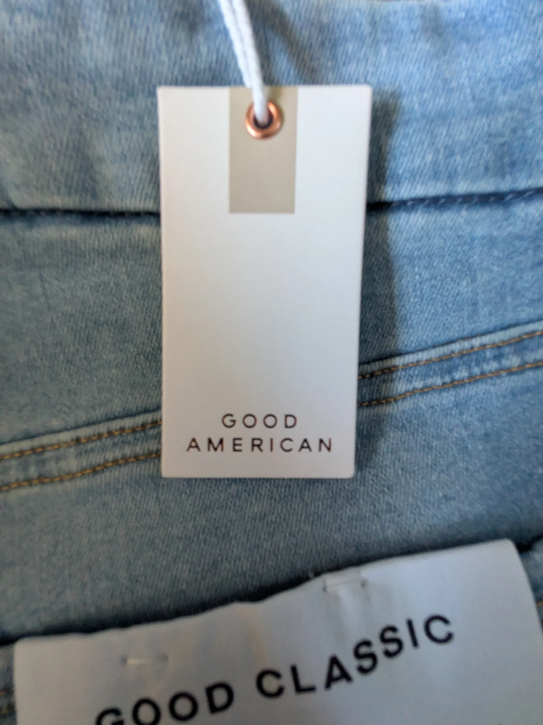 Good American Good Classic Skinnyish Fit Jeans - photo 4