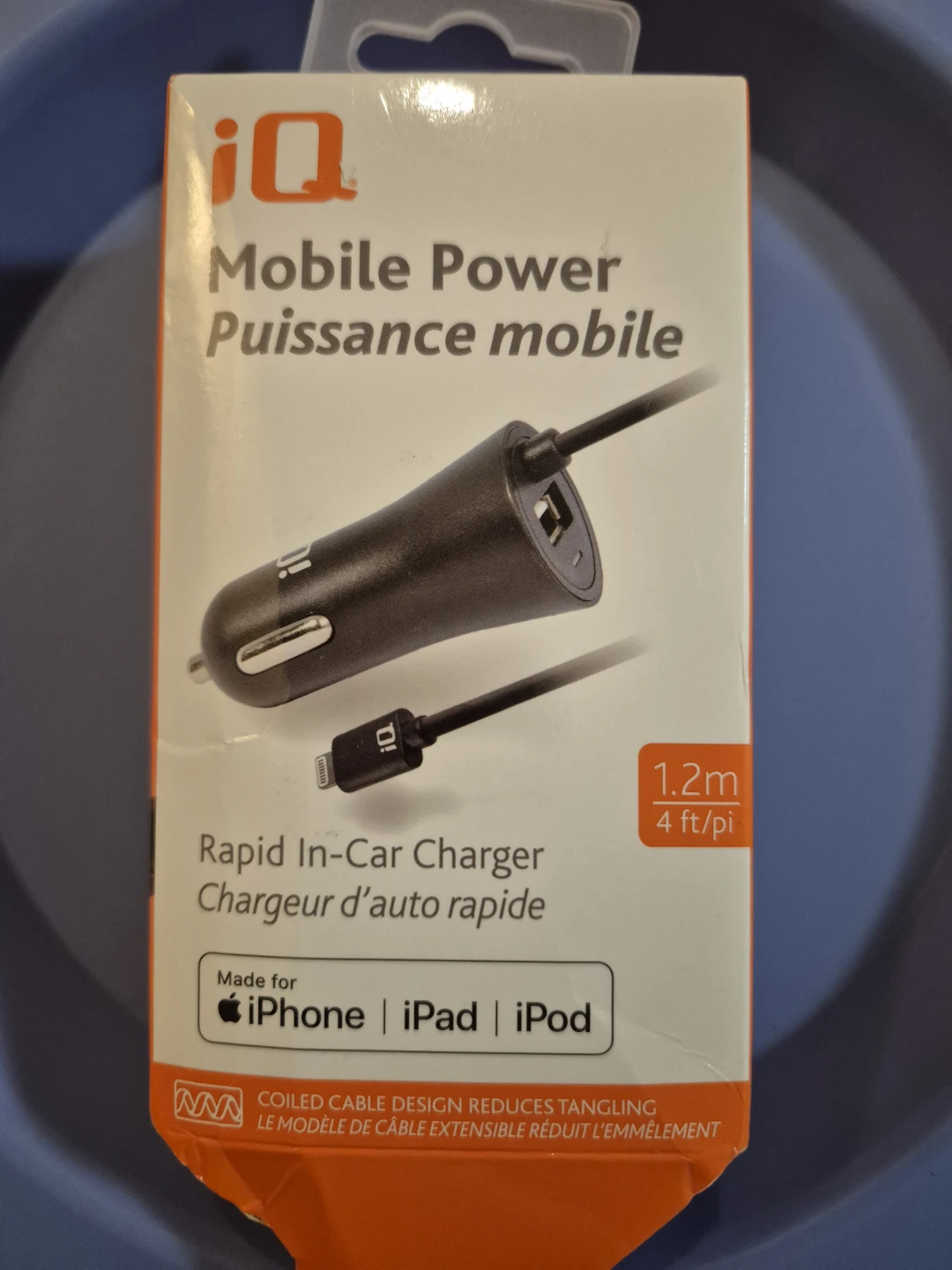 iQ Mobile Power Lightning Dual Rapid In-Car Charger