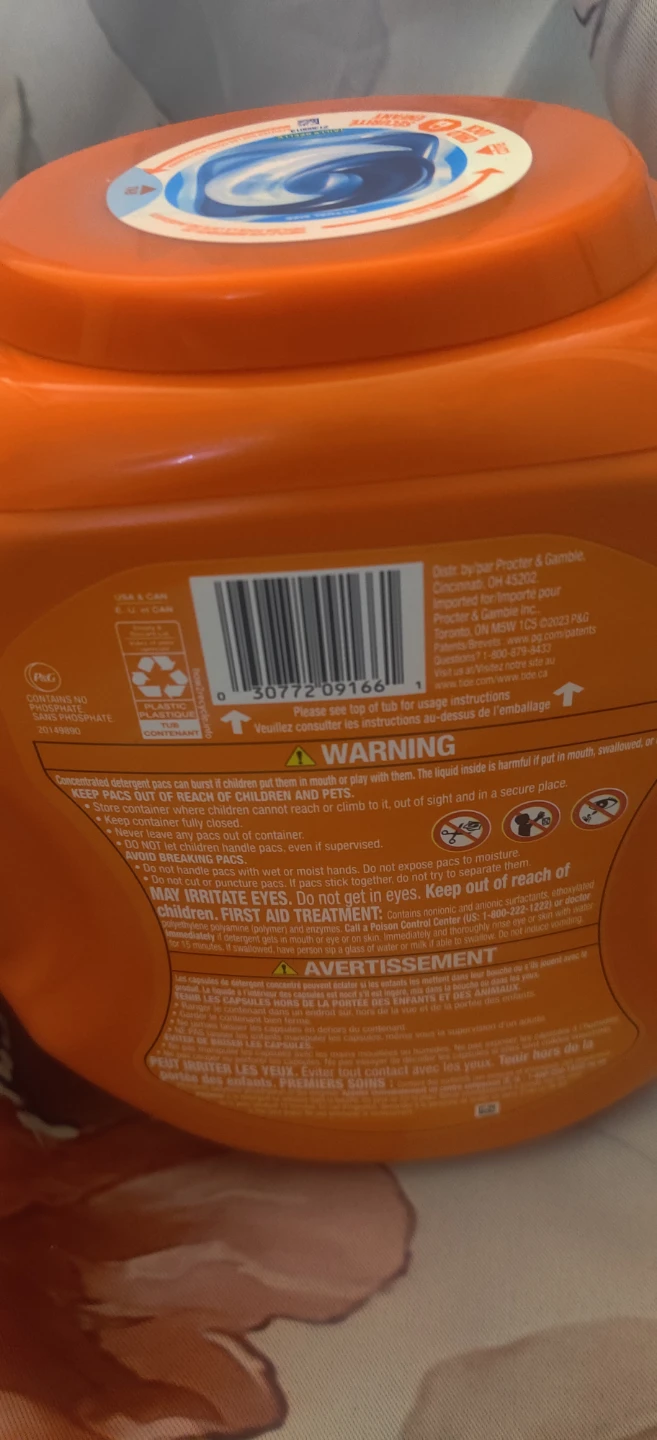 Tide PODS 3 in 1 Detergent - 76 Count x 2 - photo 4