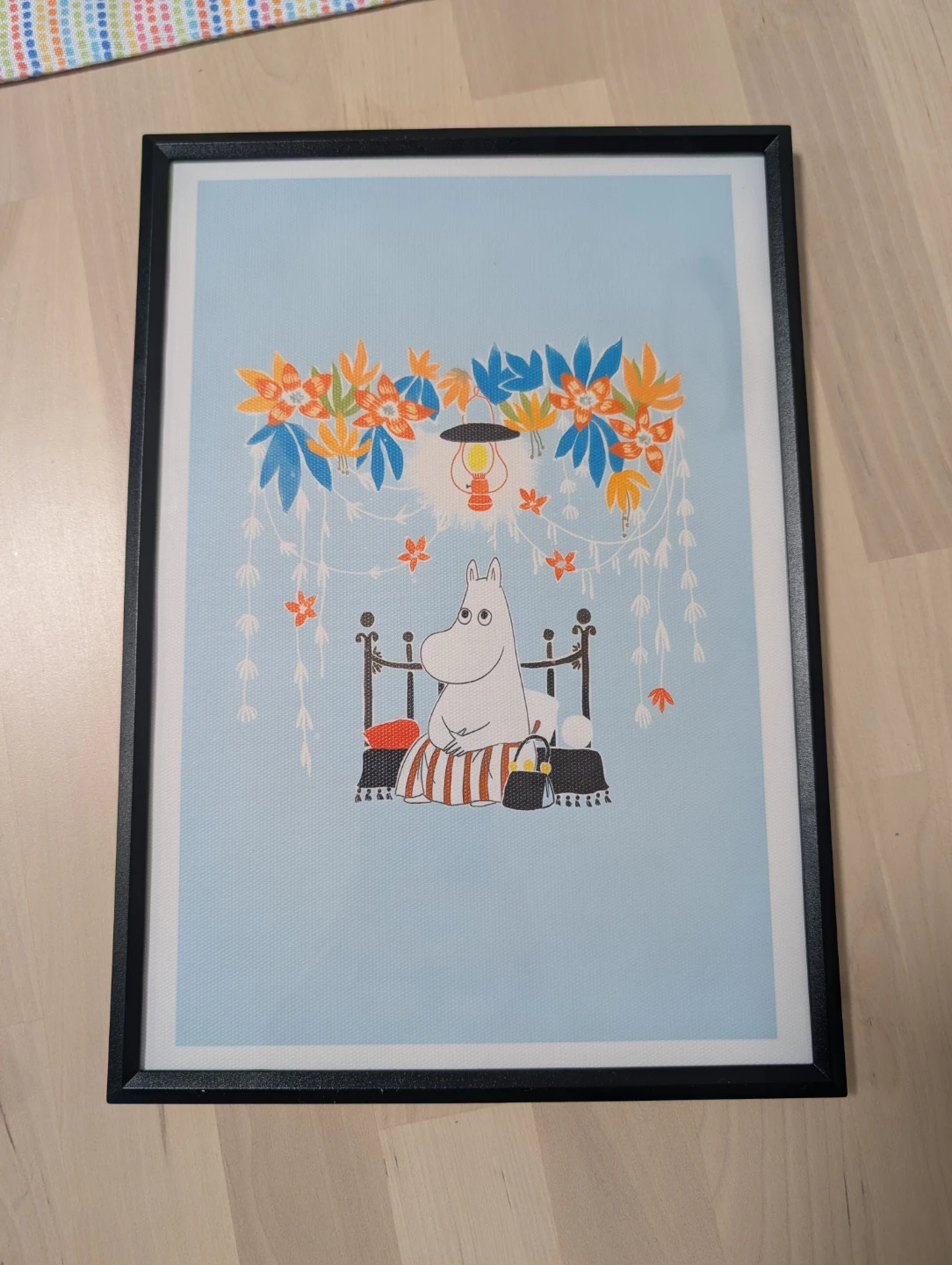 Framed Moominmamma print in Black Frame 20x30 cm moomin