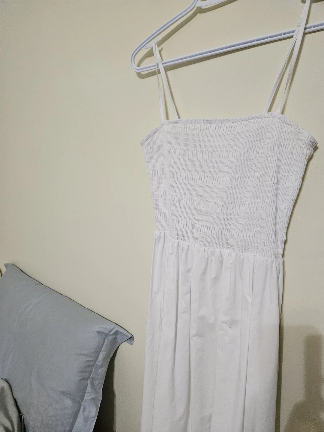 Oak & Fort White Smocked Sundress - Size S - photo 4