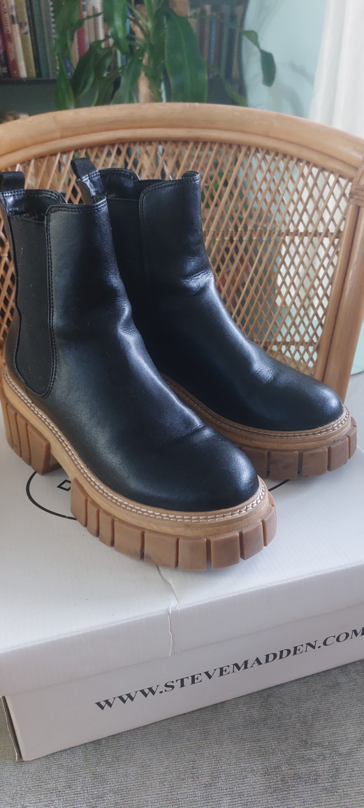 Steve Madden Women's Hailstorm Slip On Ankle Boots - Size 9 - photo 3