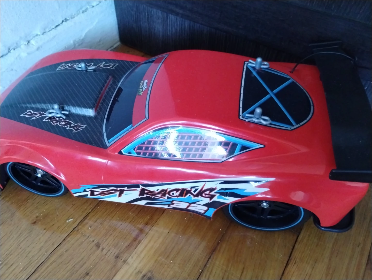 Red DST Racing RC Car 🥕