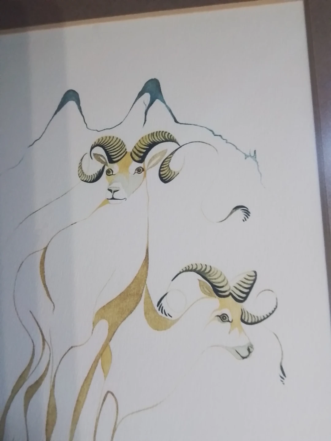 Eddy Cobiness Big Horn Ship Art 11.25x14.25" - photo 4