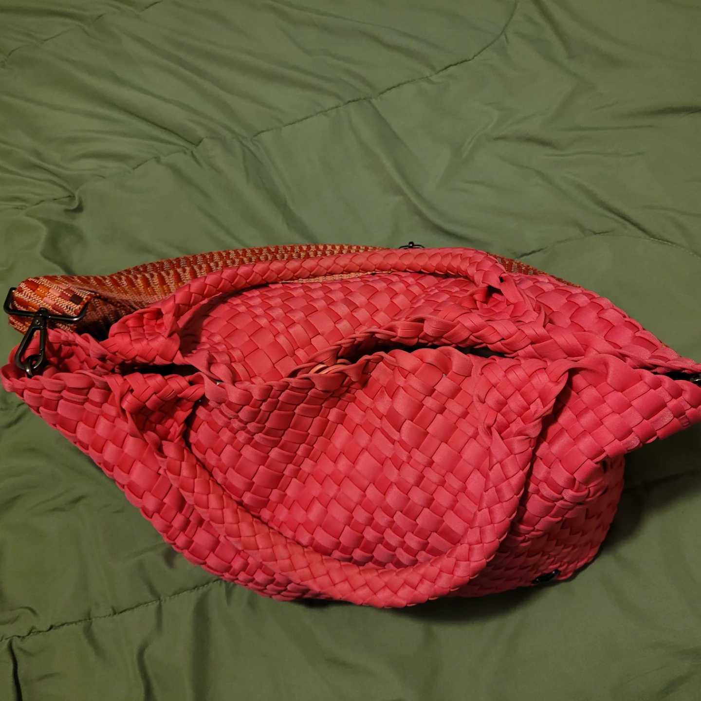 PreneLove Woven Tote Bag - Pink - photo 5