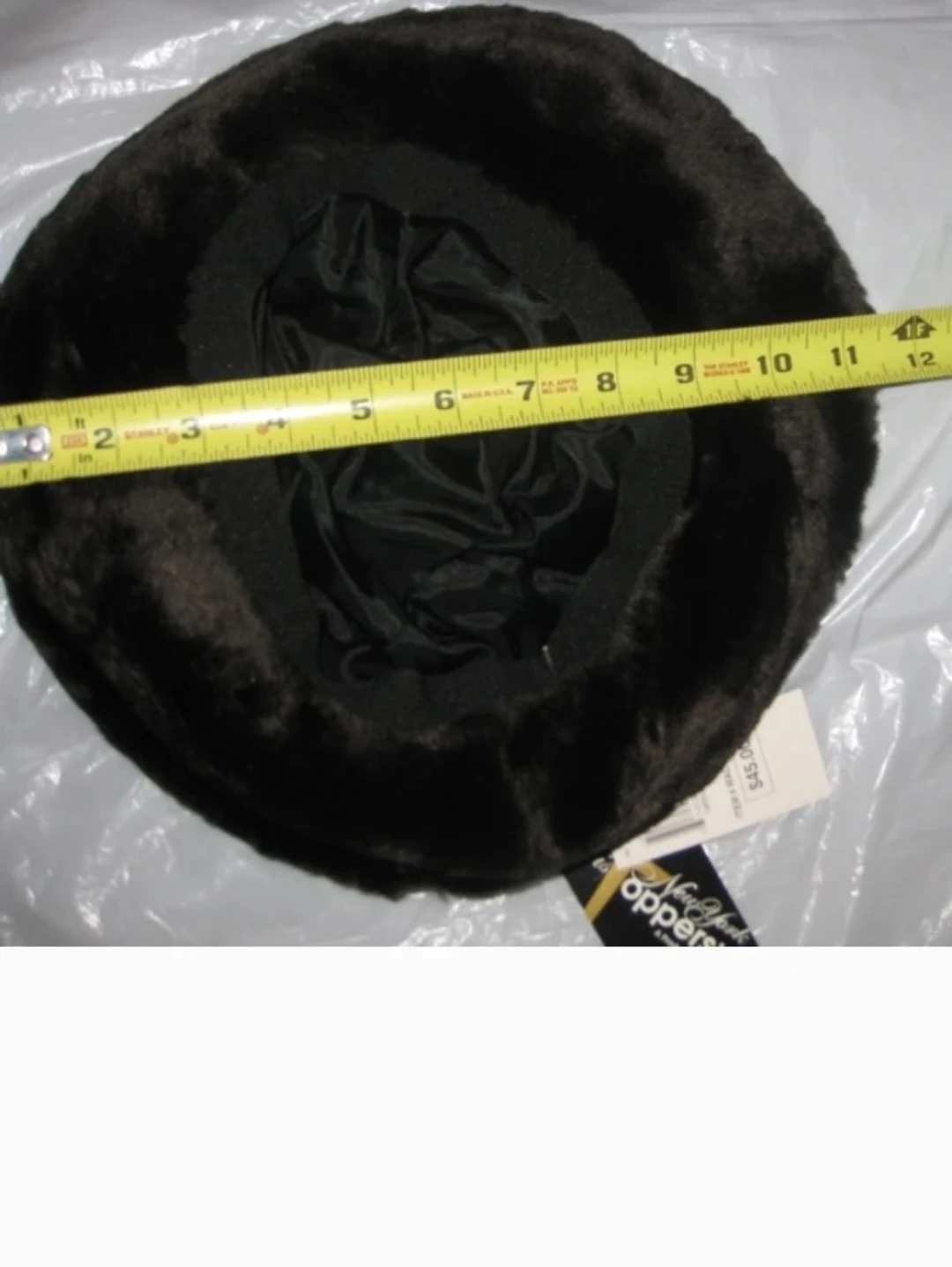 NEW w/Tags BROWN FUR-LIKE HAT, TOPPERS WOMEN RETAIL $48 - photo 5