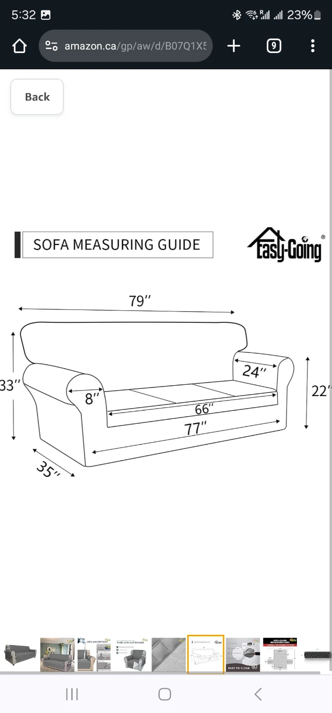 3 plus 2 waterproof sofa Covers - photo 5