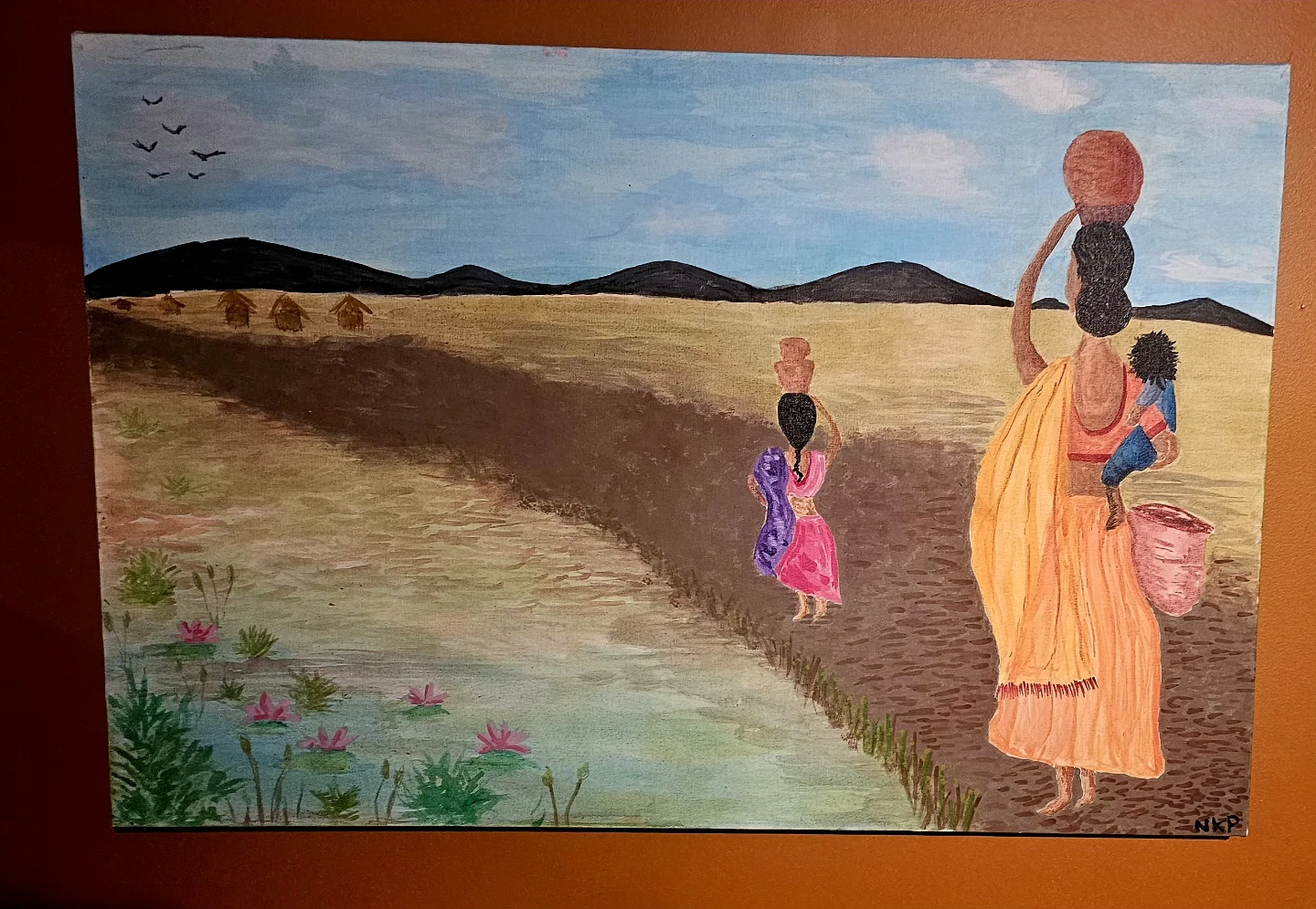 Original Painting: The Water Bearers Journey