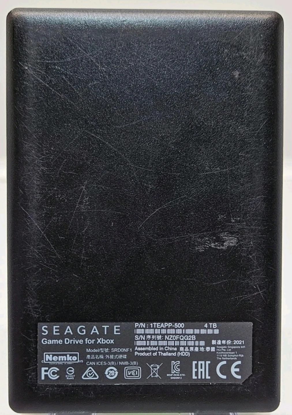 Seagate 4TB Game Drive for Xbox External Hard Drive - photo 2