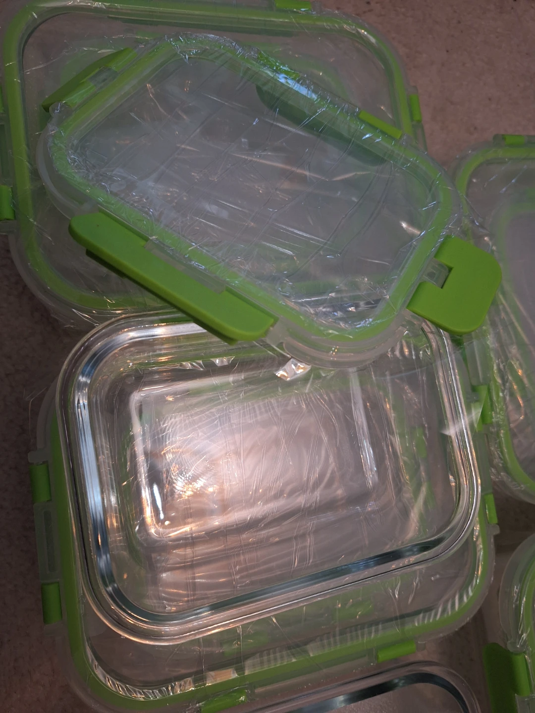 NEW Glass Food Storage Containers with Locking Lids - photo 5