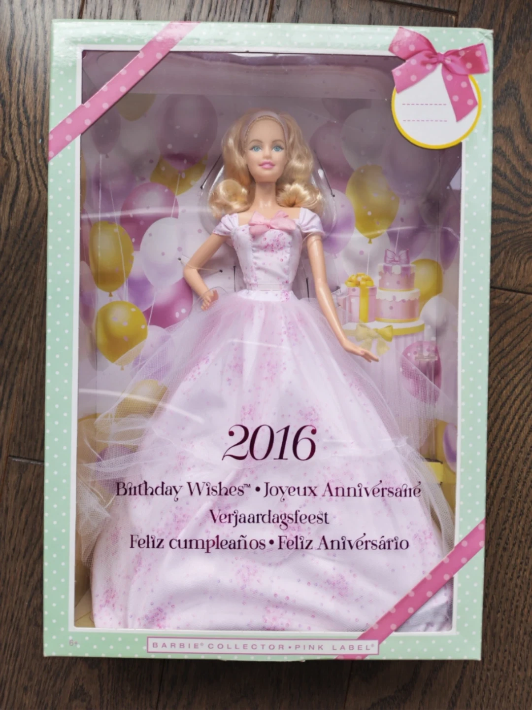 Limited edition Barbie Collector 2016 Birthday Wishes Doll