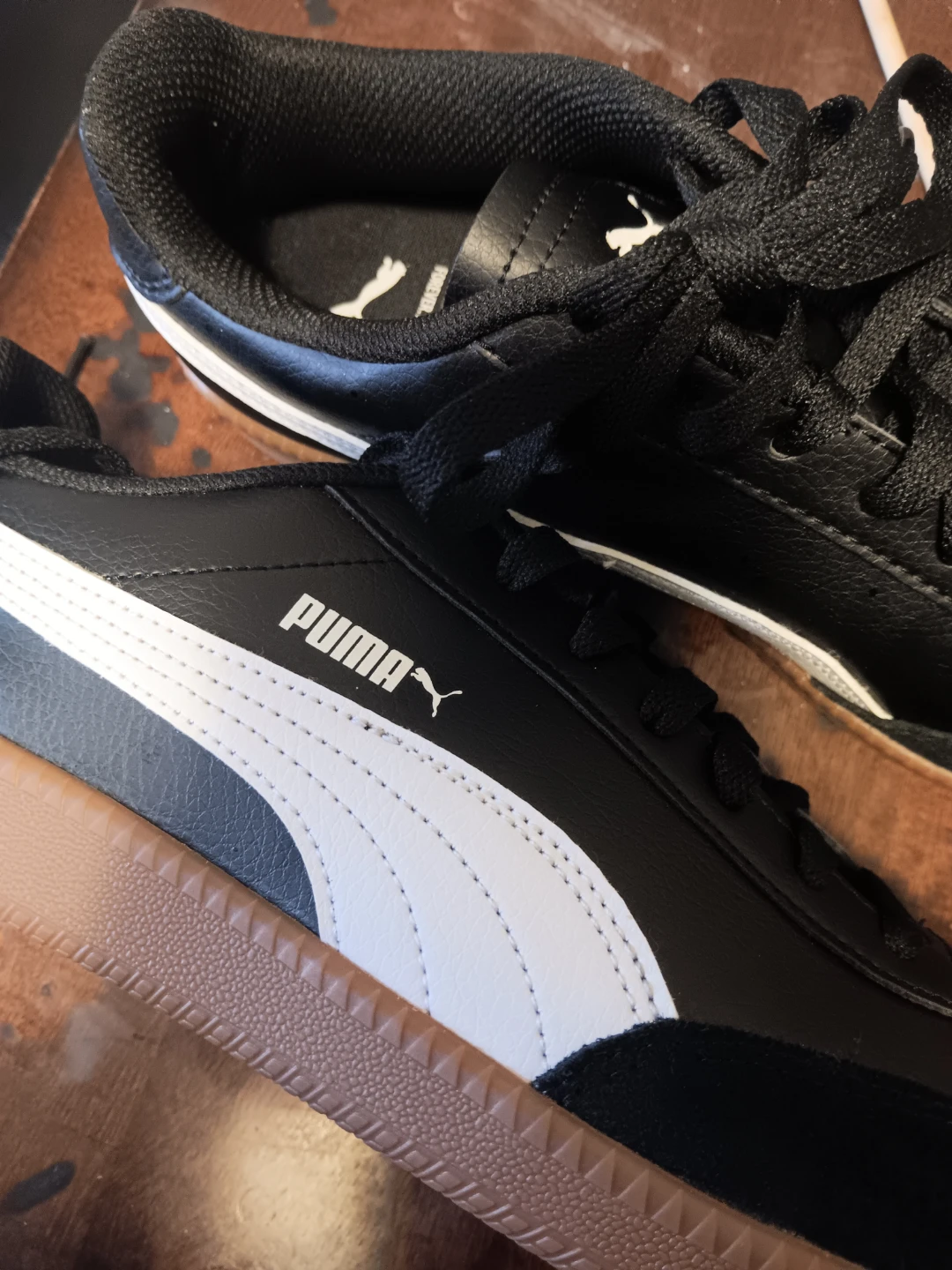Puma Black Running Shoes - Size 9 1/2 - photo 2