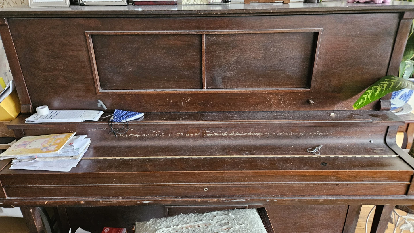 Antique Upright Piano - photo 3