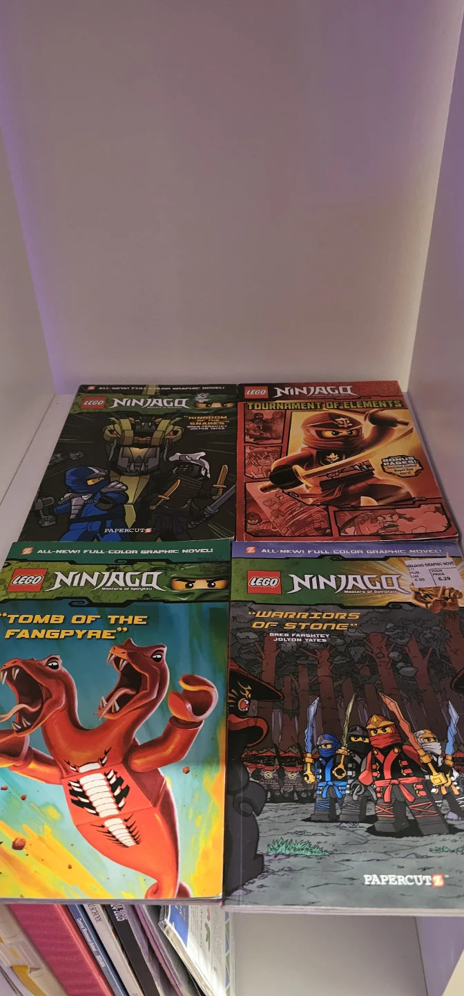 9 LEGO Ninjago Books (includes Official Guide Book) - photo 5
