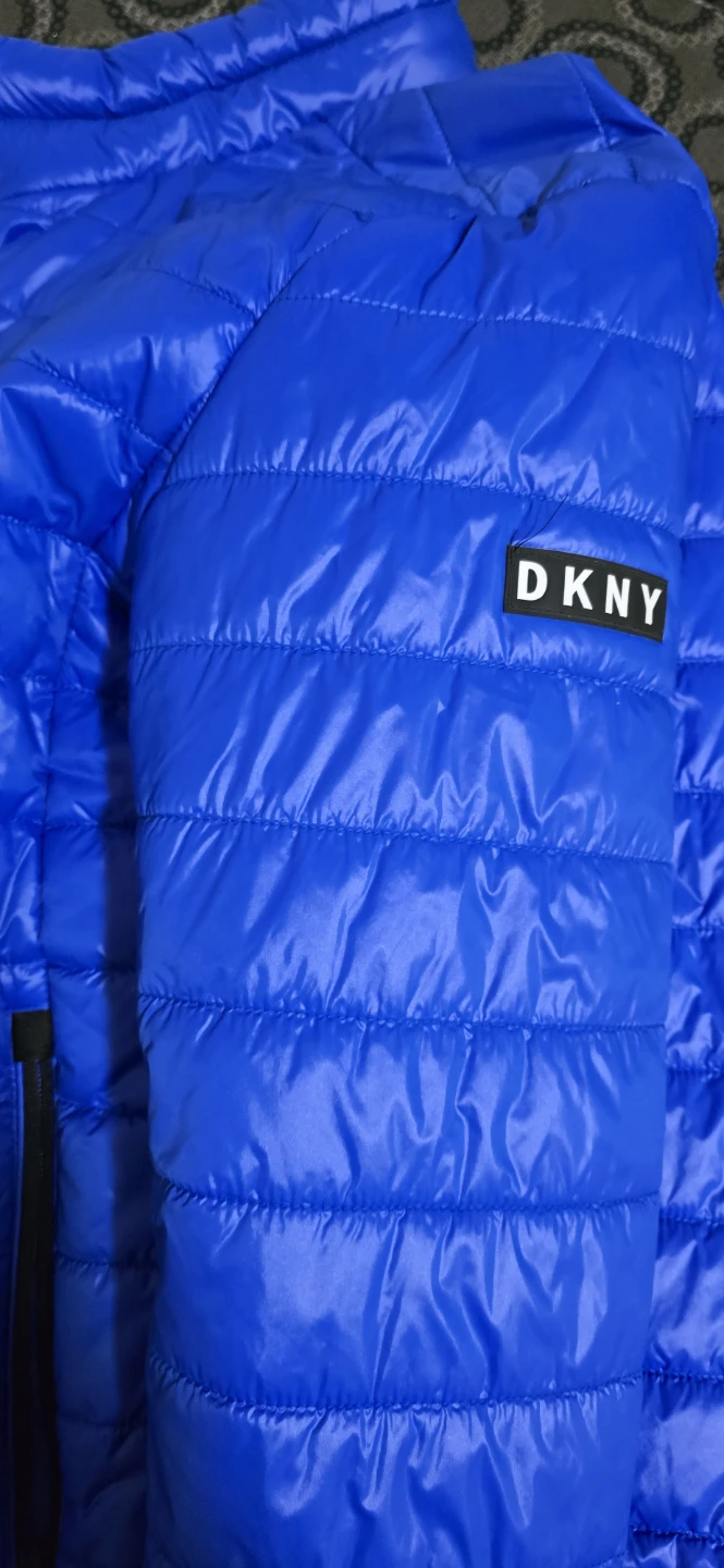 DKNY Blue Puffer Jacket - photo 2