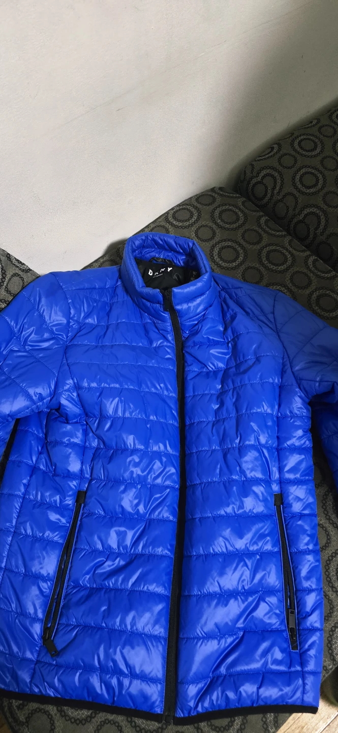 DKNY Blue Puffer Jacket - photo 4